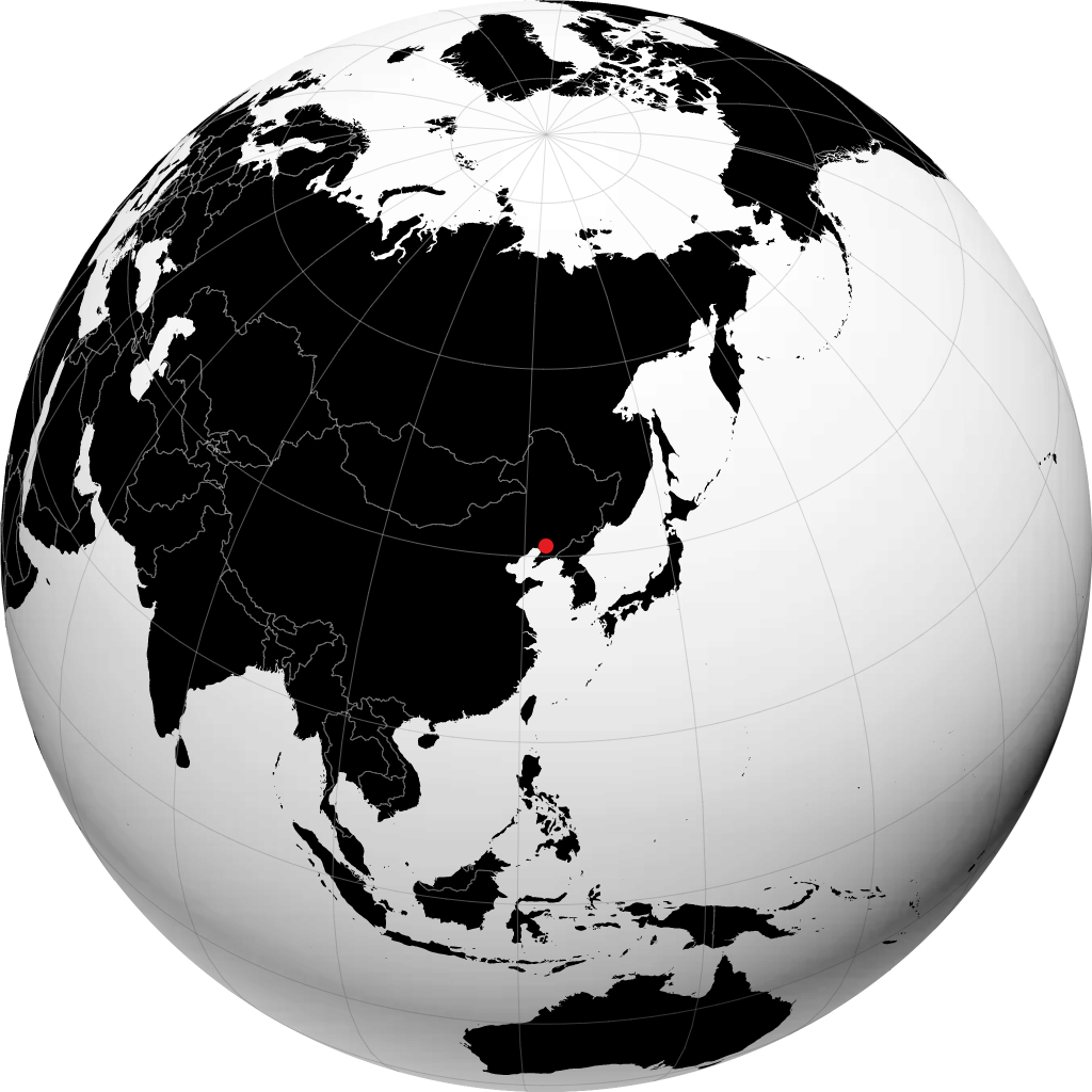 지구본에서 안산
