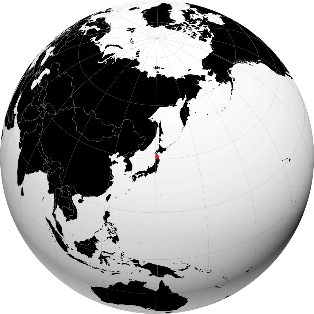 지구본에서 아오모리