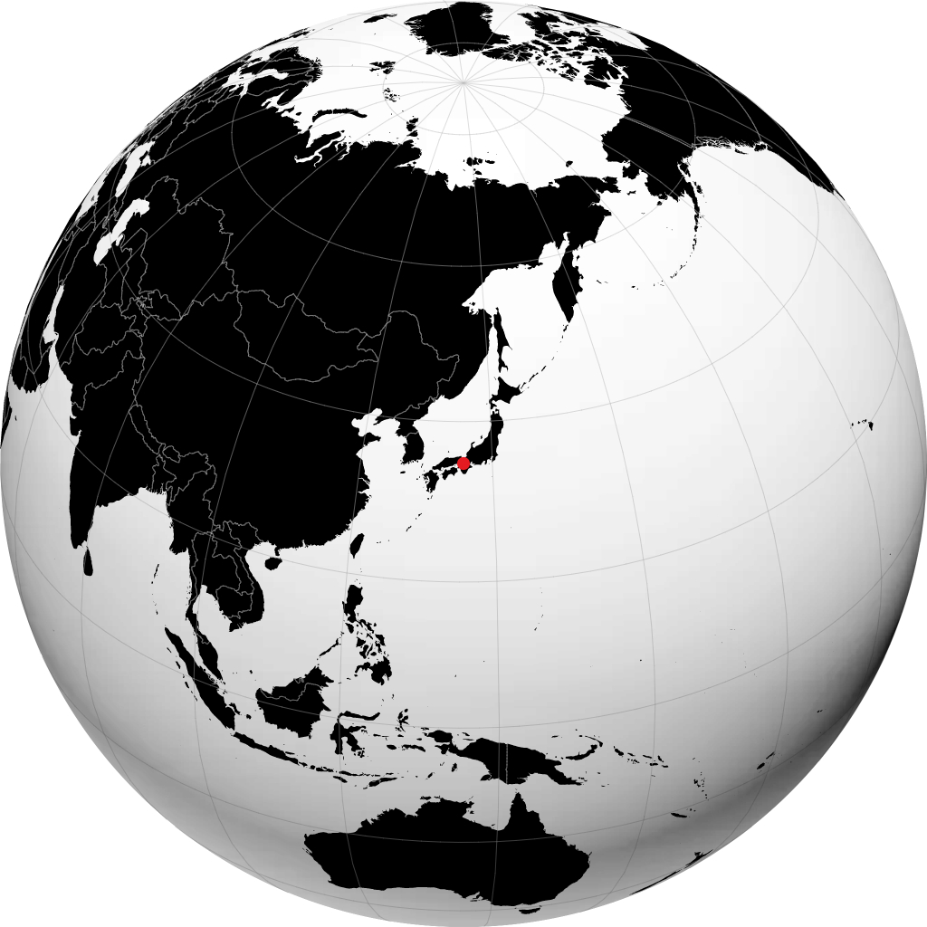 지구본에서 이바라키