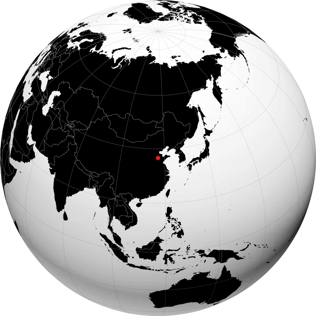 지구본에서 지난