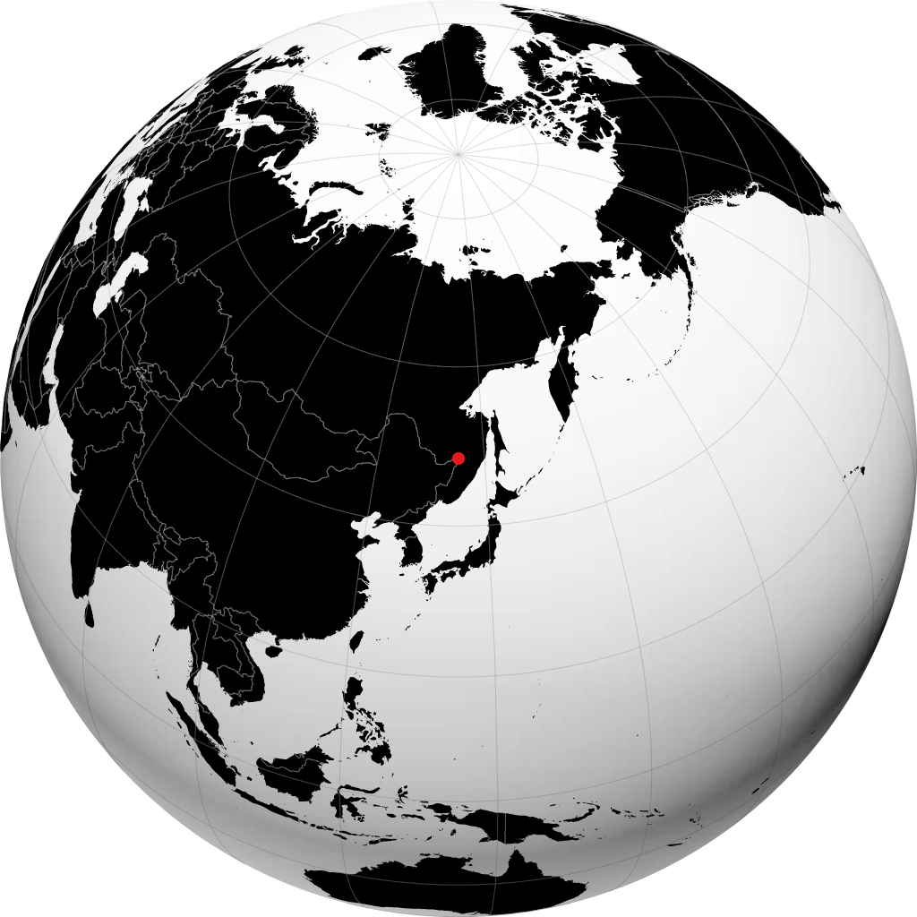 지구본에서 하바롭스크