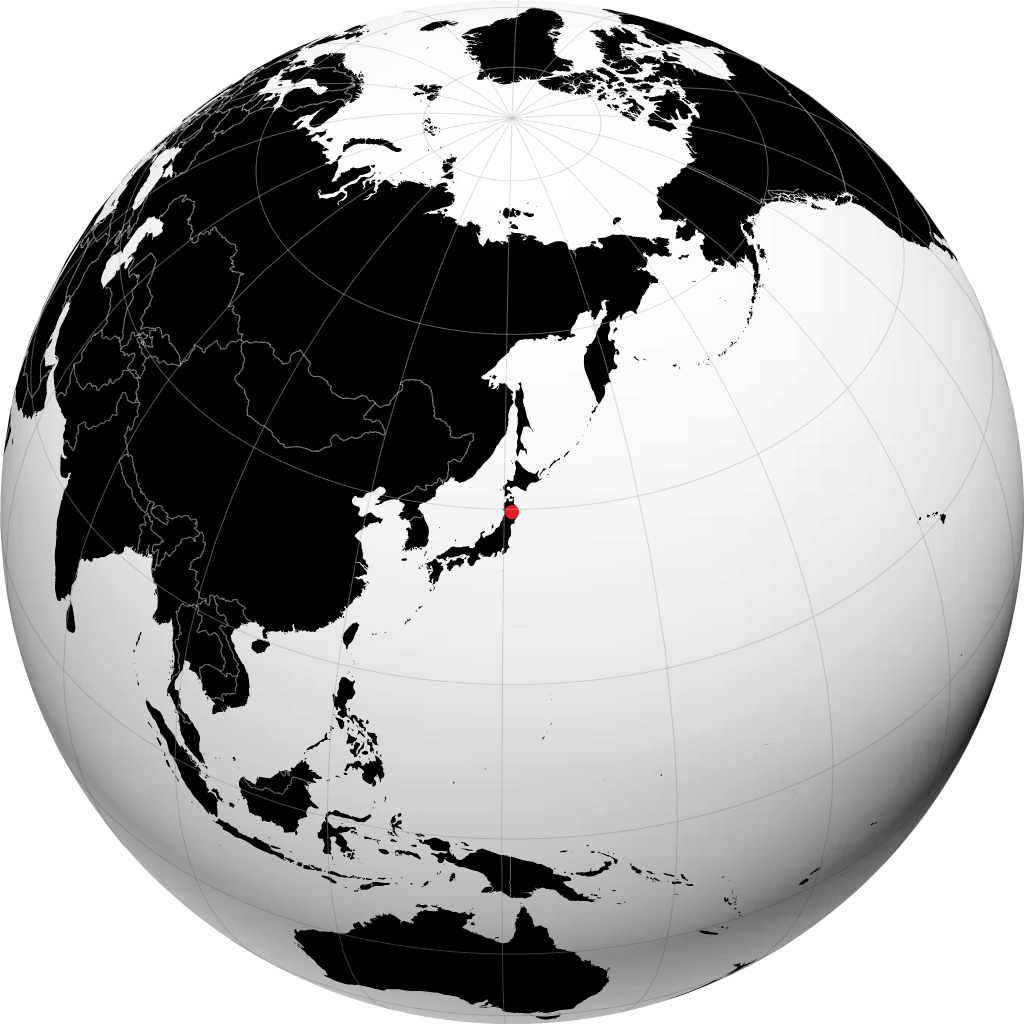 지구본에서 모리오카